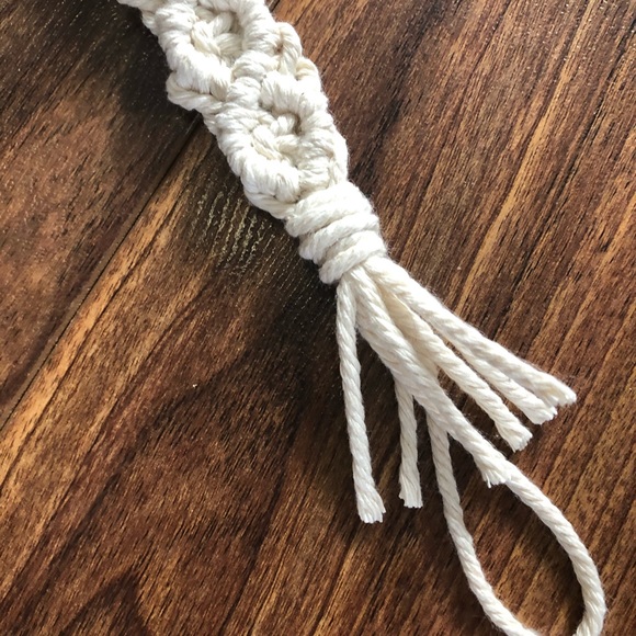 Macrame Pacifier Clip - Picture 3 of 3